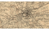  <span style='color:#000000'>БРЕСТ<br />Довоенная польская карта 1931 года. Как видим -  площадь крепости соизмерима с площадью города.</span>